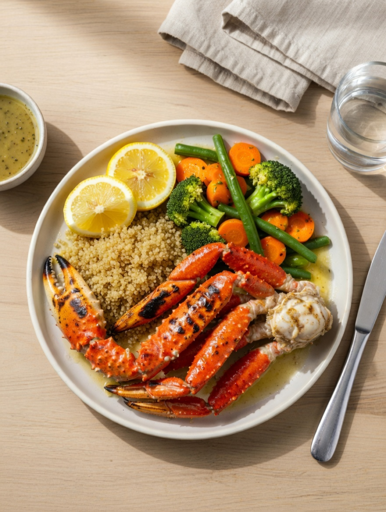 king crab legs nutrition facts