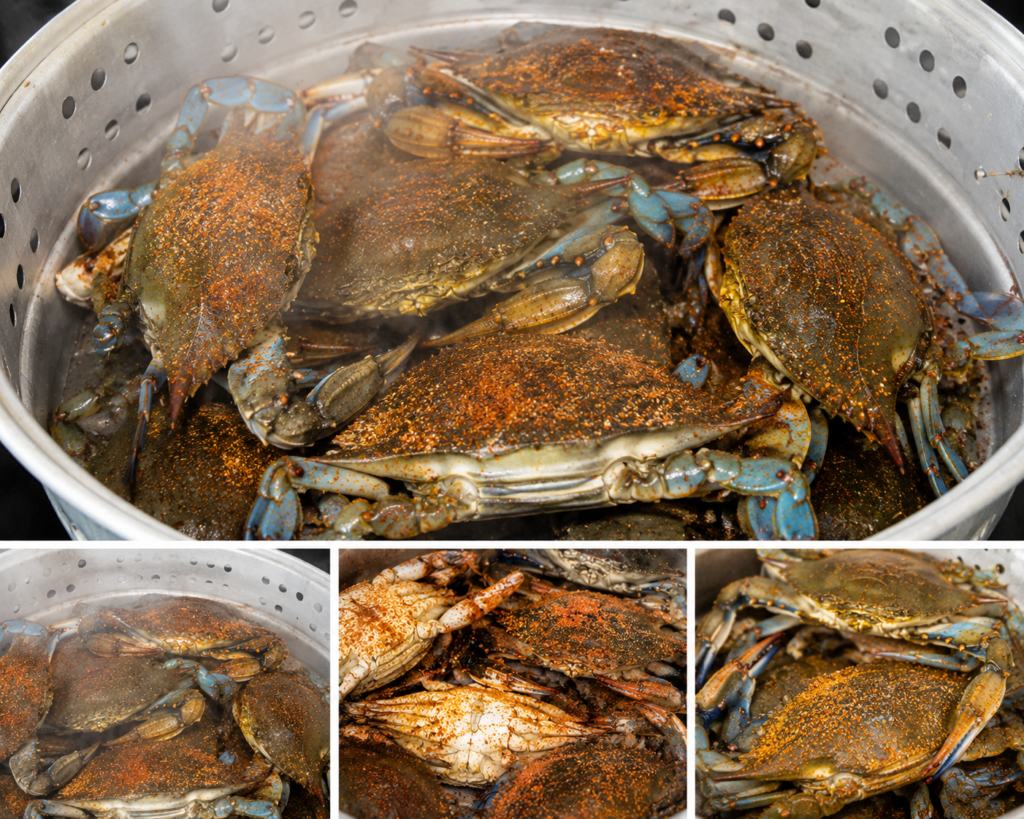 how to cook blue crab at home