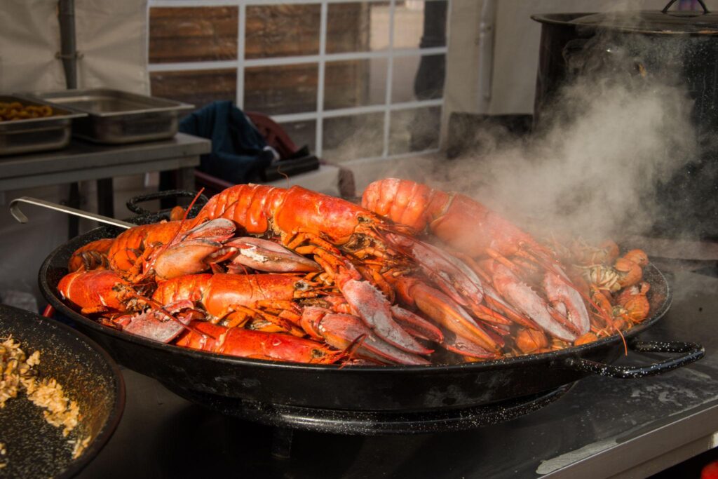 how to steam live hard crabs