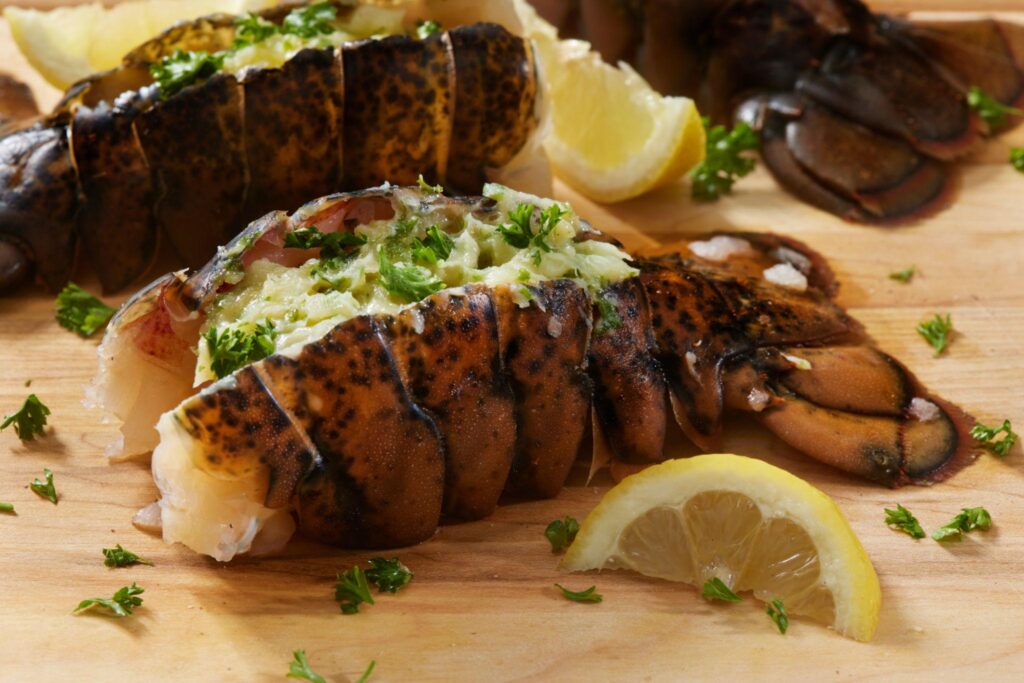 garlic butter maine lobster tail recipe