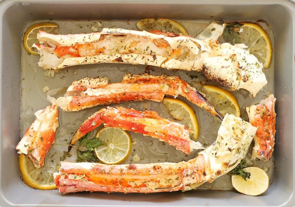 how to reheat king crab legs