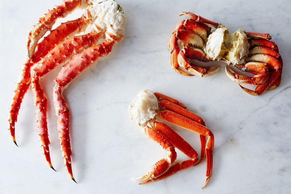 snow crab vs king crab