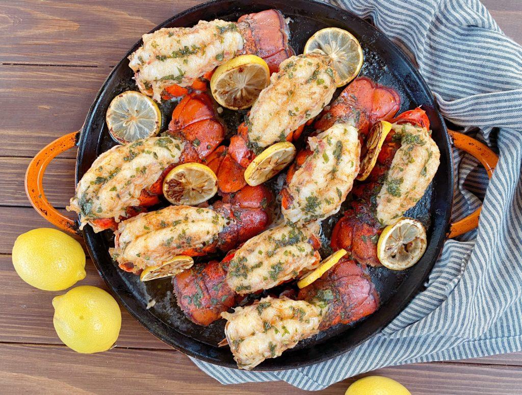 Garlic Butter Maine Lobster Tail Recipe