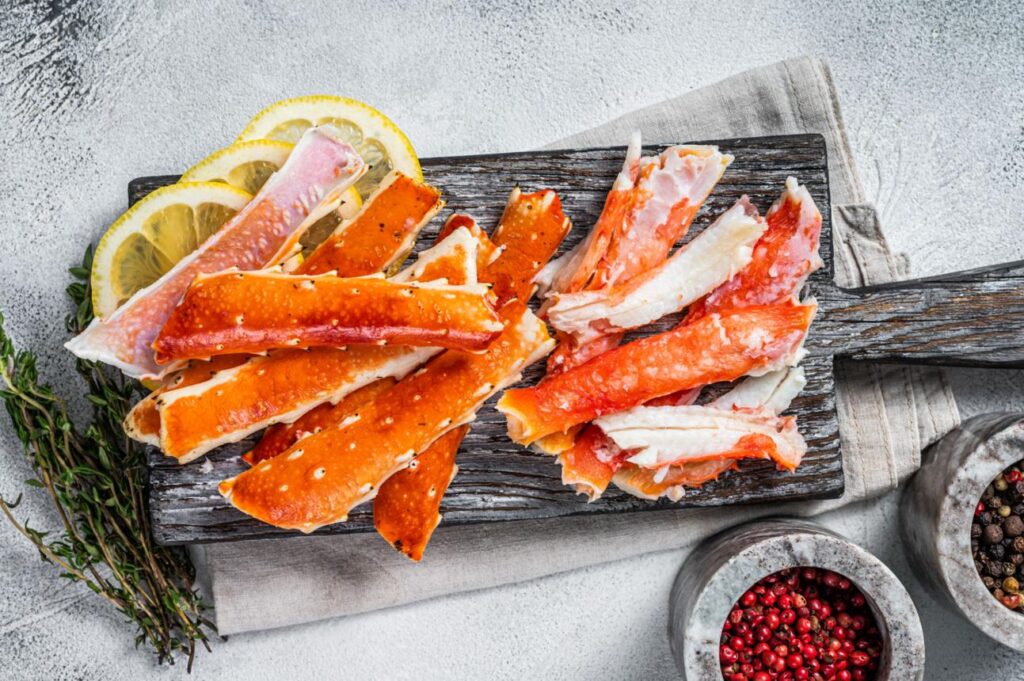 snow crab legs vs king crab legs