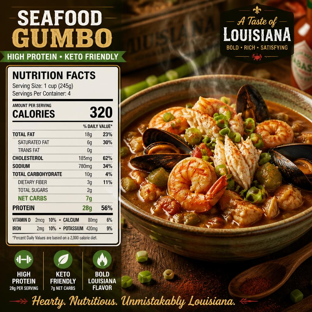 Seafood Gumbo Mix