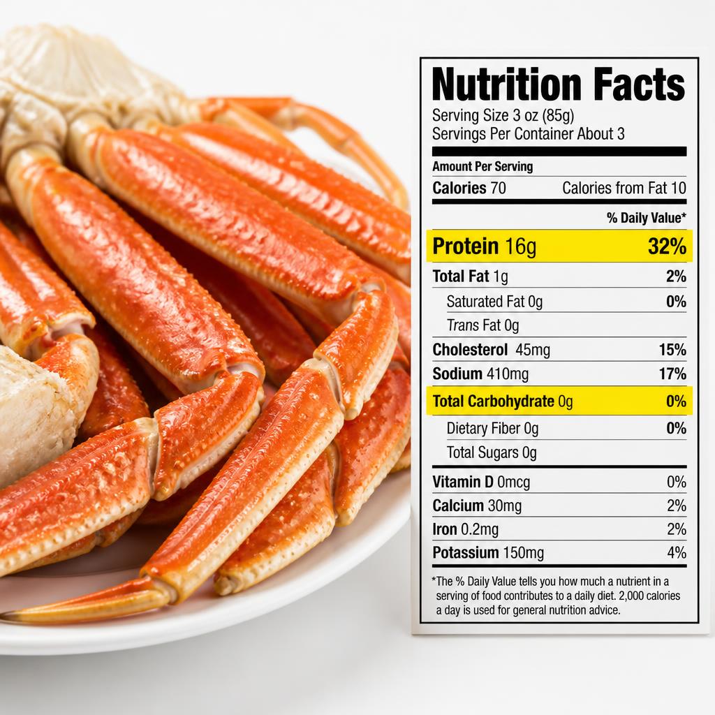 Snow crab legs