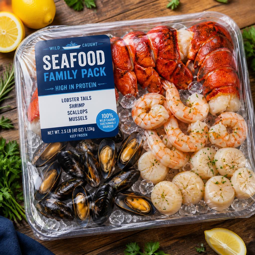 family seafood pack