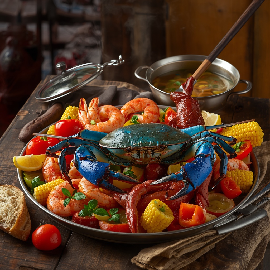 live blue crab